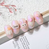 HS Private Label Bio 3D Sculpture Carving Uv Nail Modeling Gel Builder Nail Gel Polish Jelly Color Set.