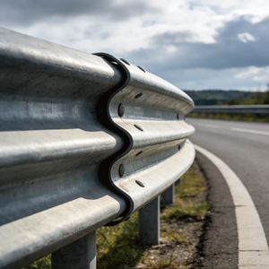 Fabricación de Barandillas de Vigas en W Personalizadas, Galvanizadas de 120μm |   Ingeniería Climática del Desierto |   Fábrica China Directa para Proyectos en Egipto - Product Image 3