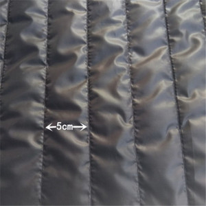 Giá Rẻ Giá 5cm đường thẳng đứng chần 190t 210t Polyester taffeta chần interlining lót vải - Product Image 3