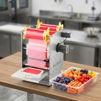 Machine de scellage thermique semi-automatique électrique en acier inoxydable pour emballages alimentaires à emporter (feuille/film) Modèle HY-400 pour petites entreprises