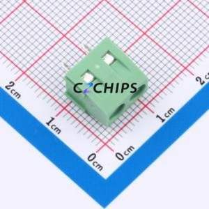 C50127V-2P0G36 Screw Terminal Block Through hole Component (THT),P=5mm Connector 1x2P 5mm 2P 1 - Product Image 1