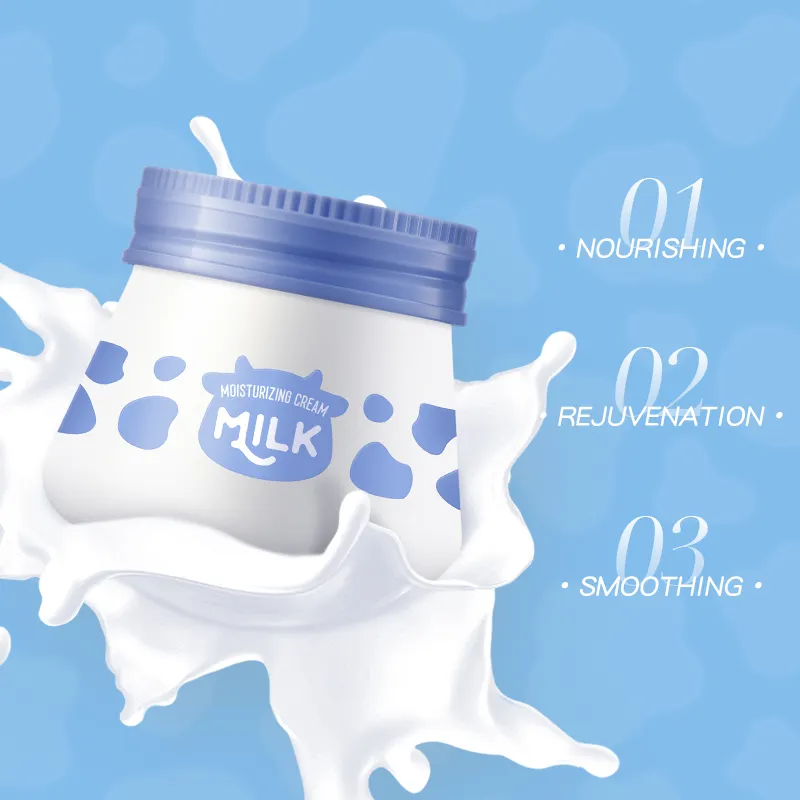 Laikou Melk Hydraterende Whitening Tender Voedende Verhelderende Gezichtscrème In Dubai 55G Pak Voor Alle Seizoen