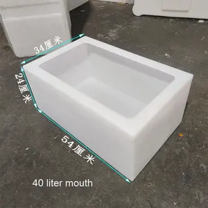 Tarro de decapado de plástico PE resistente a los álcalis ácidos 300L de gran diámetro anticorrosión <span class=keywords><strong>caja</strong></span> de cría de almacenamiento de agua para el hogar reciclable - Product Image 6