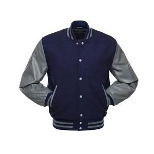 OEM Personnalisé Nouveaux Hommes Corps en Laine Manches en Cuir Patches en Chenille Brodé Varsity Jacket Letterman Baseball College Jacket - Product Image 2