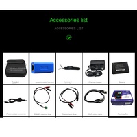 Testeur de caméra Ipc3500 Testeur de vidéosurveillance Testeur de moniteur Moniteur vidéo Test vidéo analogique