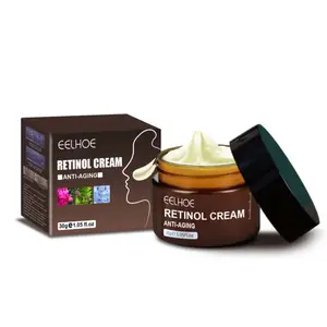 Retinol yüz kremi anti-kırışıklık cilt bakımı Anti-Aging sıkılaştırıcı kozmetik hyaluronik asit nemlendirici beyazlatma güzellik ürünleri