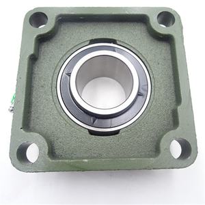 UCF211บล็อกหมอนหน้าแปลนสี่เหลี่ยม4สลักเกลียวที่ใส่ <span class=keywords><strong>F211</strong></span> ucf 211พร้อมตลับลูกปืนแทรกเจาะ UC211เกษตรขนาด55มม. - Product Image 4