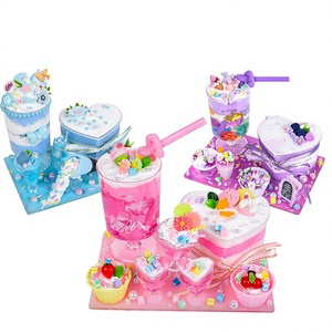 Piccolo Chef dei Dessert, Nuovo Kit Fai-da-Te per Bambini, Gioco Creativo di Cucina con Crema e Personaggi Cartoon, per Età 7-14 Anni - Product Image 1