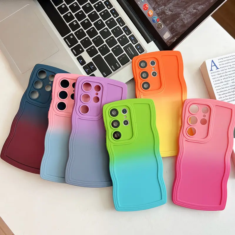 Colorful Mobile Phone Shell Shockproof Back Cover For Samsung S20 S21 S22 S23 Phone Case