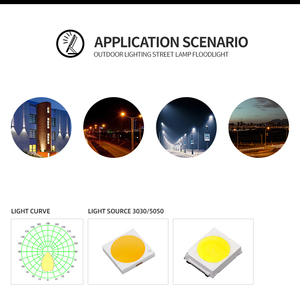 Cao bay LED ánh sáng đường phố ống kính quang học khuôn phun mô hình vuông Nhựa PC tuyến tính theo dõi Trần lũ đèn ánh sáng mô-đun - Product Image 5