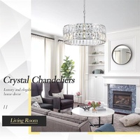 Décoration d'intérieur moderne et élégante, luminaire suspendu en cristal noir, éclairage LED pour restaurant, îlot de cuisine, chambre à coucher, chevet, câble réglable