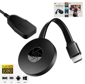 1080P <span class=keywords><strong>G2</strong></span> ไร้สายมิราคัสต์ดองเกิลสำหรับมิราสกรีน ดิสเพลย์ อะนี่แคสท์ ไวไฟ - รองรับทีวีที่เข้ากันได้กับแอนดรอยด์ ไอโอเอส - Product Image 3