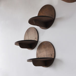 Set tempat tidur furnitur kayu untuk memanjat, rak dinding pohon kucing dengan goresan - Product Image 5