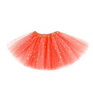 Adult Women's Tutu <strong>Skirt</strong> - 3-Layer Tulle Star &amp; <strong>Sequin</strong> Princess Puffy Party <strong>Skirt</strong> for Stage Performance Costume - Product Image 3