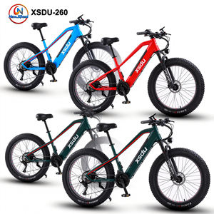 Vélo tout-terrain de haute qualité à pneus larges de 26 pouces / Vélo électrique OEM Elektro Fahrrad pour adultes, vélo électrique <span class=keywords><strong>VTT</strong></span> - Product Image 5