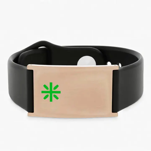 Pulseras Deportivas Personalizadas de Doble Cara con Texto Personalizado, Pulsera de Silicona Rosa con Identificación para Hombre y Mujer - Product Image 3