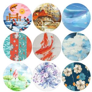 Ensemble de sous-verres en liège absorbant personnalisés, carrés et ronds, protection de table, cadeau promotionnel d'entreprise - Product Image 6