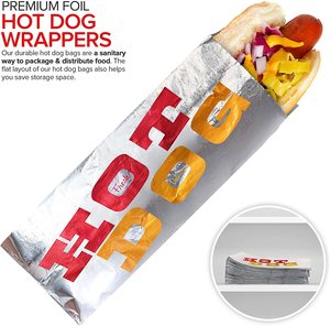 Hotdog Foil Bags