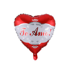 DJTSN 18 pulgadas globo español TE AMO Día de San Valentín globo de aluminio suministros de decoración de la boda crear ambiente romántico - Product Image 4