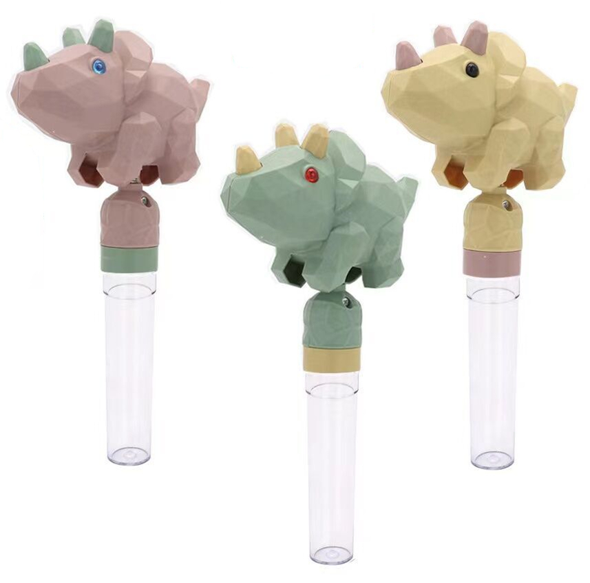 Забавная игрушка динозавр в рулоне с голосом, конфеты с сахарной трубкой, наполненная сахаром