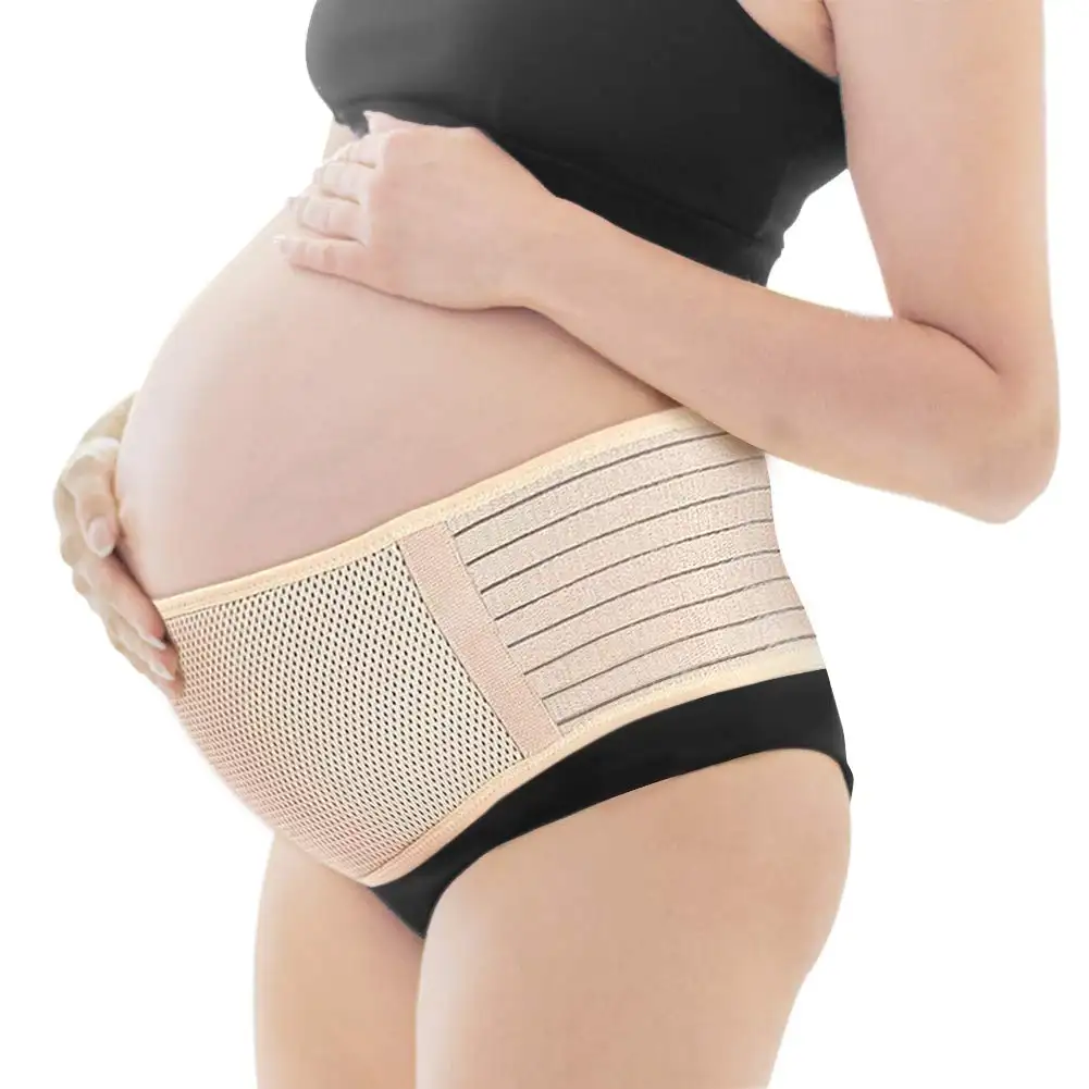 מותאם אישית יולדות תמיכת חגורת Neotech טיפול הריון בטן חגורת תמיכה מתכווננת לנשימה יולדות החגורה