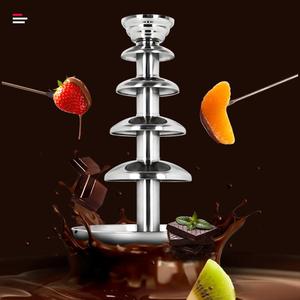 Mini <span class=keywords><strong>Fontaine</strong></span> à <span class=keywords><strong>Chocolat</strong></span> Électrique 2 Niveaux 3L pour Fêtes d'<span class=keywords><strong>Anniversaire</strong></span> - Product Image 2