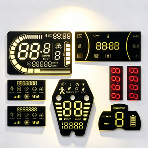 Autocollant adhésif personnalisé pour écran tactile électronique, façade avant, avec graphisme de contrôle - Product Image 1