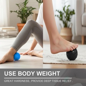 <span class=keywords><strong>Pelota</strong></span> de Masaje Muscular de PVC Suave y Resistente, de 6-10 cm, para Entrenamiento Físico y Relajación - Product Image 3
