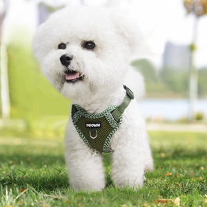 Harnais pour chien confortable et écologique en gros, gilet réfléchissant pour animaux de compagnie, avec maille respirante, harnais réglable pour animaux de compagnie - Product Image 1