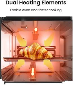 <span class=keywords><strong>Horno</strong></span> tostador pequeño <span class=keywords><strong>de</strong></span> 4 rebanadas, <span class=keywords><strong>9</strong></span> <span class=keywords><strong>litros</strong></span>, con temporizador <span class=keywords><strong>de</strong></span> 60 minutos, función <span class=keywords><strong>de</strong></span> hornear y tostar - Product Image 3