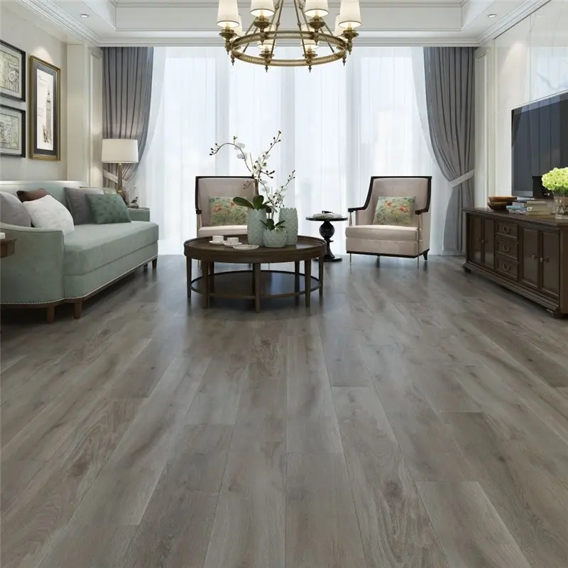 Lantai Pvc Tekstur Kayu Vinil Mewah/Papan Vinil/Ubin Lantai LVT