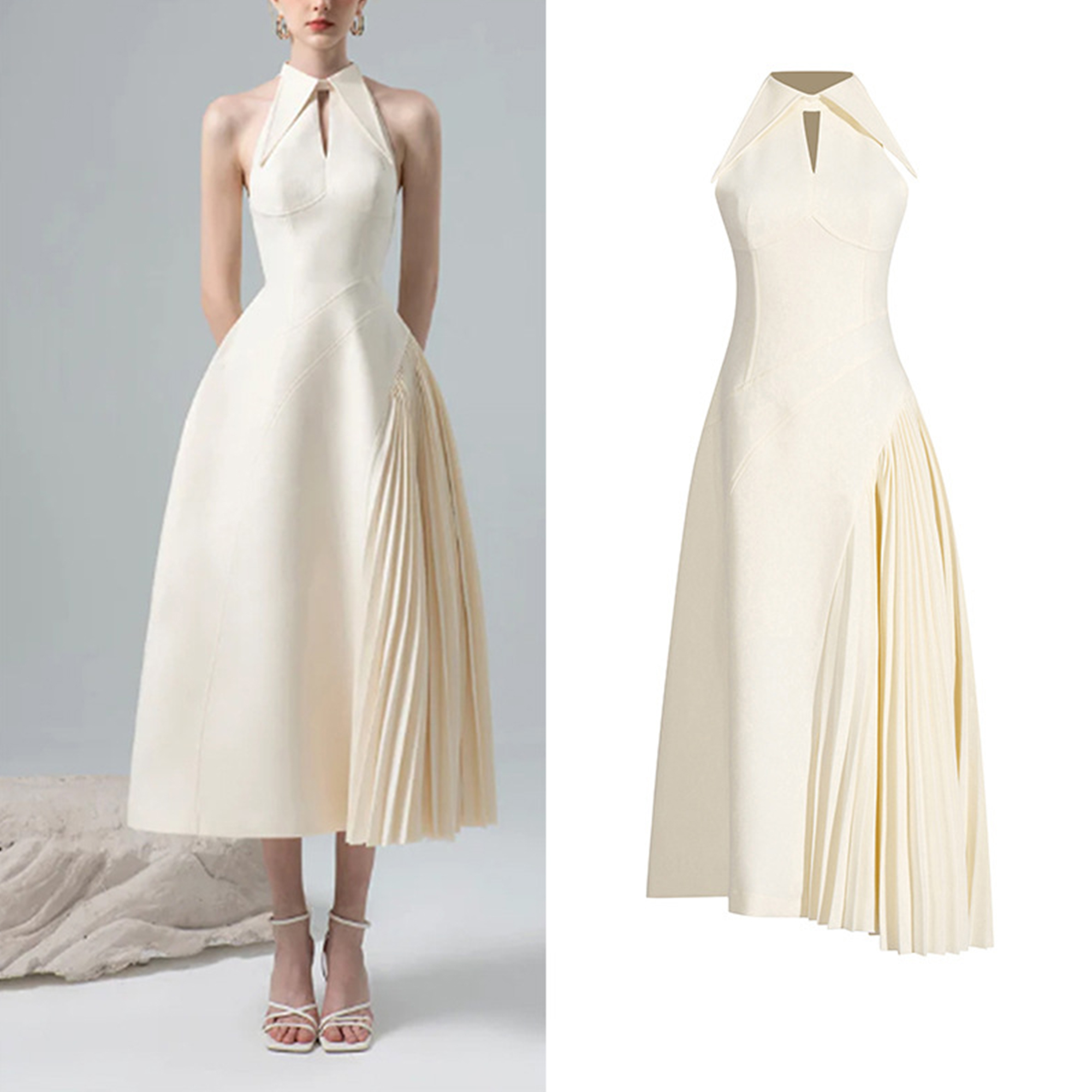 Shop Our Premium Quality Summer Dress - Elegant Satin A-line