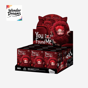 POPMART SKULLPANDA Serie You Found Me, Ciondolo Peluche, Blind Box, Decorazione per la Casa, Action Figure, Giocattoli da Collezione, Natale - Product Image 1