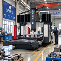 Centre d'usinage CNC à portique robuste BT50 pour le perçage et le fraisage de grands moules en acier et de pièces mécaniques