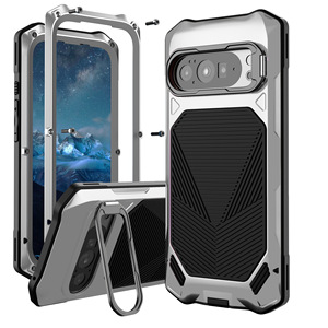 Funda Protectora Híbrida Resistente de PC y Metal con Anillo Incorporado y Protección Anticaídas para Google <span class=keywords><strong>Pixel</strong></span> 10 Pro XL Pixel9 - Product Image 1