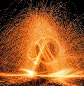 Nouveau Portable laine d'acier pyrotechnique enfants jouets fête flamme main balançoire étincelles fée feu d'artifice bâton adulte enfants jeu jouet de plein air - Product Image 5