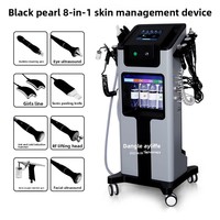 Appareil professionnel d'hydrothérapie faciale, machine à jet d'oxygène Hydra, machine de dermabrasion, équipement de beauté pour le visage, machine faciale pour salon