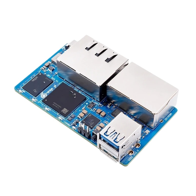 Orange Pi 4 Pro 8GB RAM DDR5 Allwinner A733 Mini PC WiFi6+BT M.2 PCIE SSD Dual MIPI-CSI 3TOPS NPU Single Board Computer