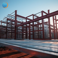 Nave Industrial Prefabricada de Acero, Estructura Metálica para Taller o Almacén