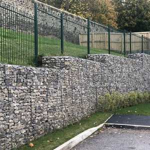 Özelleştirilmiş ağır Anti-pas taş Gabion kutusu dekoratif sıcak daldırma galvanizli kaynaklı Gabion sepeti - Product Image 6