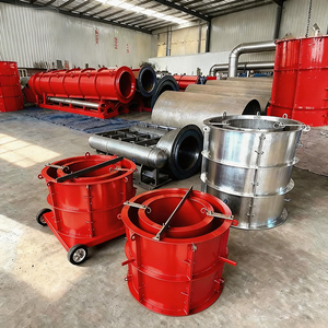 <strong>Concrete</strong> Drain Pipe Mould Manual Steel <strong>Mold</strong> <strong>for</strong> Precast <strong>Concrete</strong> Pipe OEM Custom <strong>Culvert</strong> Pipe <strong>Mold</strong> - Product Image 1