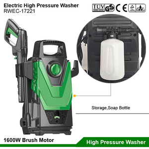 1600W Nhỏ điện cao áp máy giặt rửa xe máy bơm nước áp lực sạch hơn Máy rửa xe máy rửa xe di động - Product Image 6