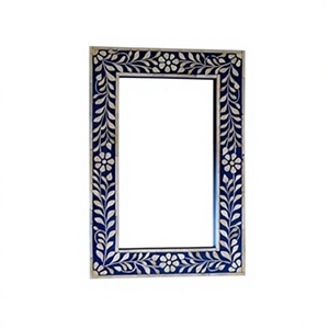 Top Selling BS INTERNATIONAL Modern Full-Length Eco-Friendly Handmade <b>Lightweight</b> Durable Framed Bone Inlay Wall <b>Mirror</b> - Product Image 4