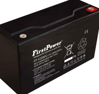 Batería AGM FirstPower 12V 28Ah FP12280C de alto rendimiento de descarga para equipos médicos y pequeños sistemas de energía solar