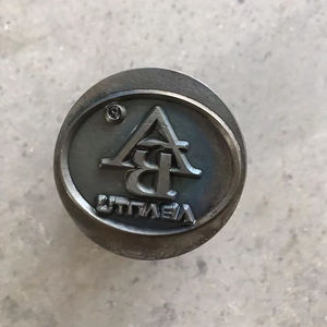 Letra de acero impresa a mano, sello de letras personalizadas, alfabeto de metal - Product Image 5