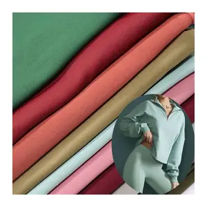 Wingtex 88% Polyester 12% Spandex Fleece Fabric High Quality Softy and Comfortable Fleece Spandex 270 gsm Fabric for Sweatshirt