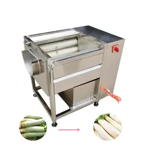 Stabiele Prestatie Aardappel Wassen Peeling Polijstmachine Cassave Taro Schilmachine