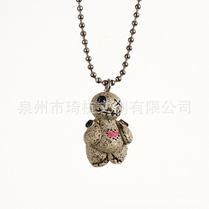 Guardian Spirit <b>Doll</b> Necklace Keychain Resin Animal Charm Unisex Gift Jewelry Ornament QH-21907 - Product Image 4