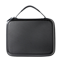 Étui de transport rigide en EVA avec insert moulé en mousse PU, personnalisé avec logo, léger, portable, antichoc, 18x15x6cm