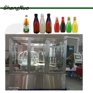 Hot sale 6000bph Glass Bottle 30ml 60ml 100ml beverage Drink Making Filling Machine Line Drink Plant